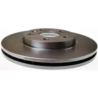 Jeu de 2 disques de frein avant DENCKERMANN B130710