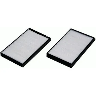Filtre, air de l'habitacle DENCKERMANN M110543