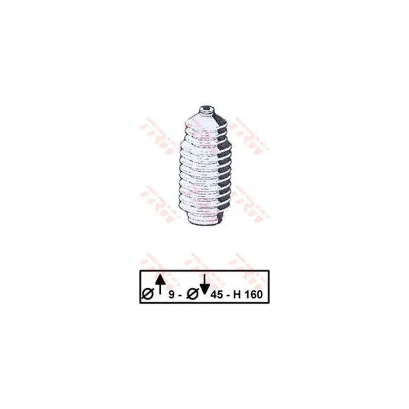 Joint-soufflet, direction TRW JBE150