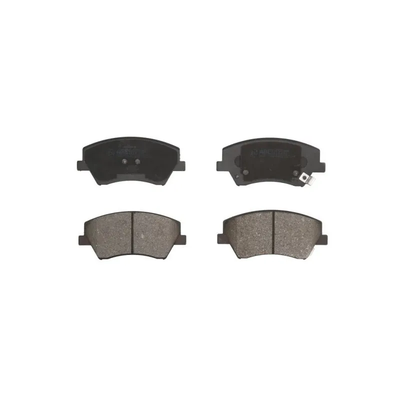 Jeu de 4 plaquettes de frein avant ABE C10535ABE
