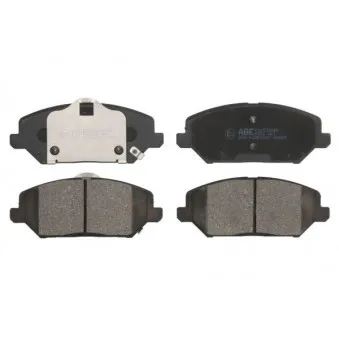 Jeu de 4 plaquettes de frein avant ABE C10538ABE