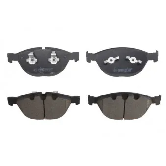 Jeu de 4 plaquettes de frein avant ABE C1B032ABE