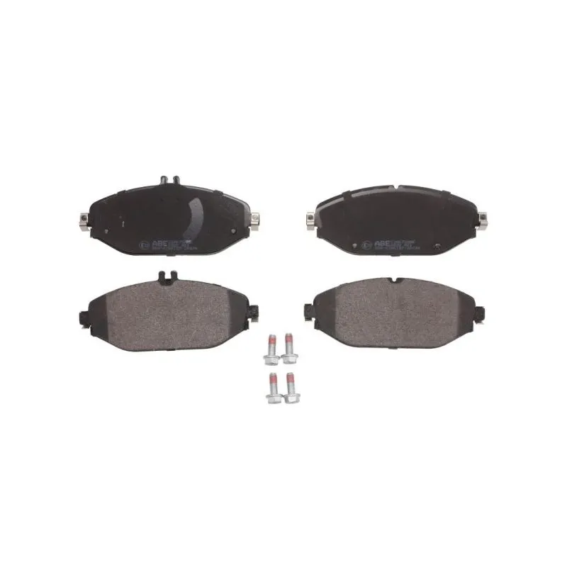 Jeu de 4 plaquettes de frein avant ABE C1M072ABE