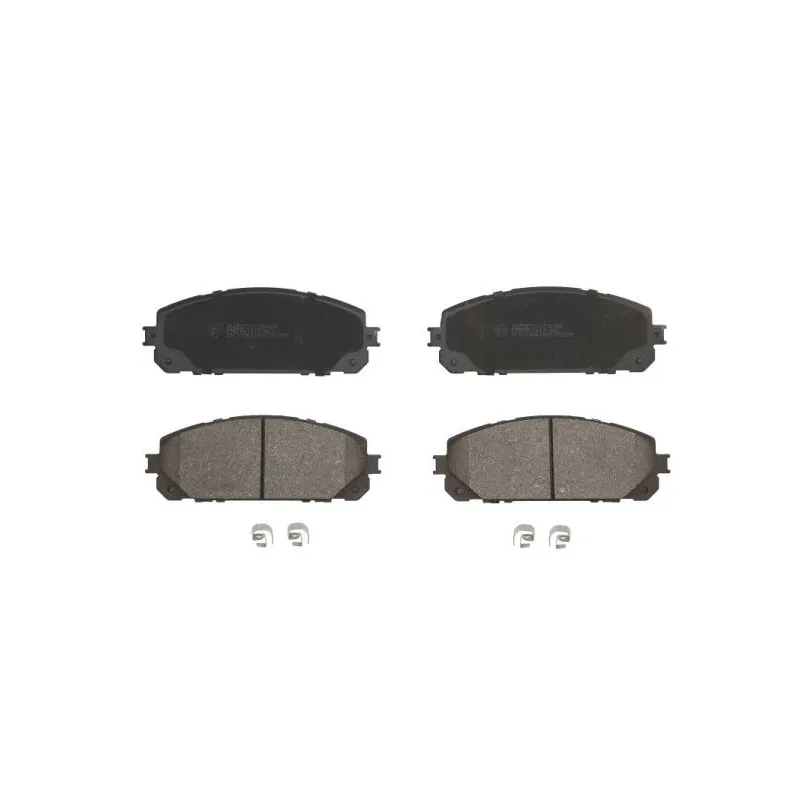 Jeu de 4 plaquettes de frein avant ABE C1Y050ABE
