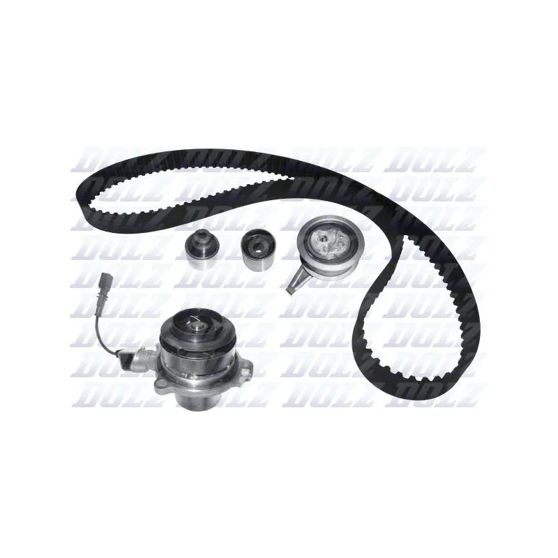 Pompe à eau + kit de courroie de distribution DOLZ KD153V
