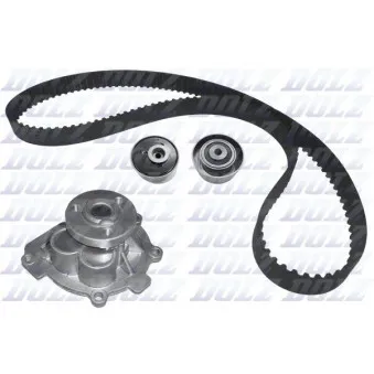Pompe à eau + kit de courroie de distribution DOLZ KD162