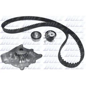Pompe à eau + kit de courroie de distribution DOLZ KD163
