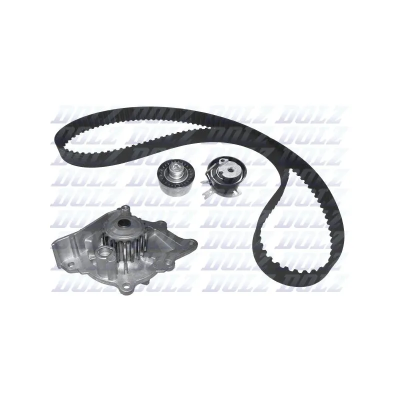 Pompe à eau + kit de courroie de distribution DOLZ KD163