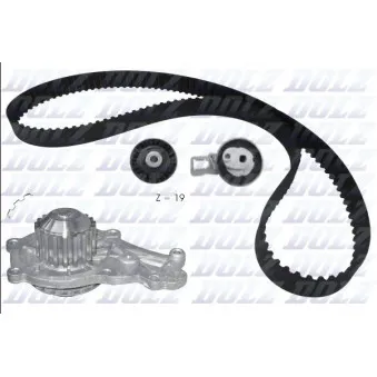 Pompe à eau + kit de courroie de distribution DOLZ KD169