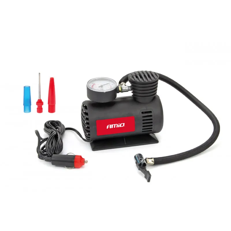 Compresseur d'air de voiture 12V sur allume cigare AMIO 02189