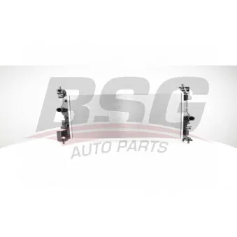 Radiateur, refroidissement du moteur BSG BSG 65-520-032