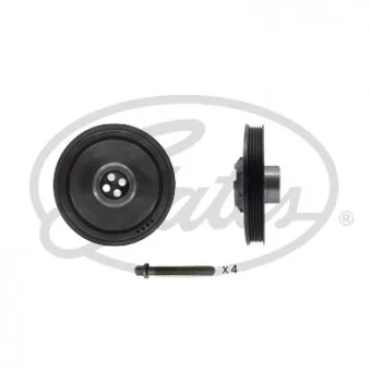 Poulie, vilebrequin GATES TVD1200A
