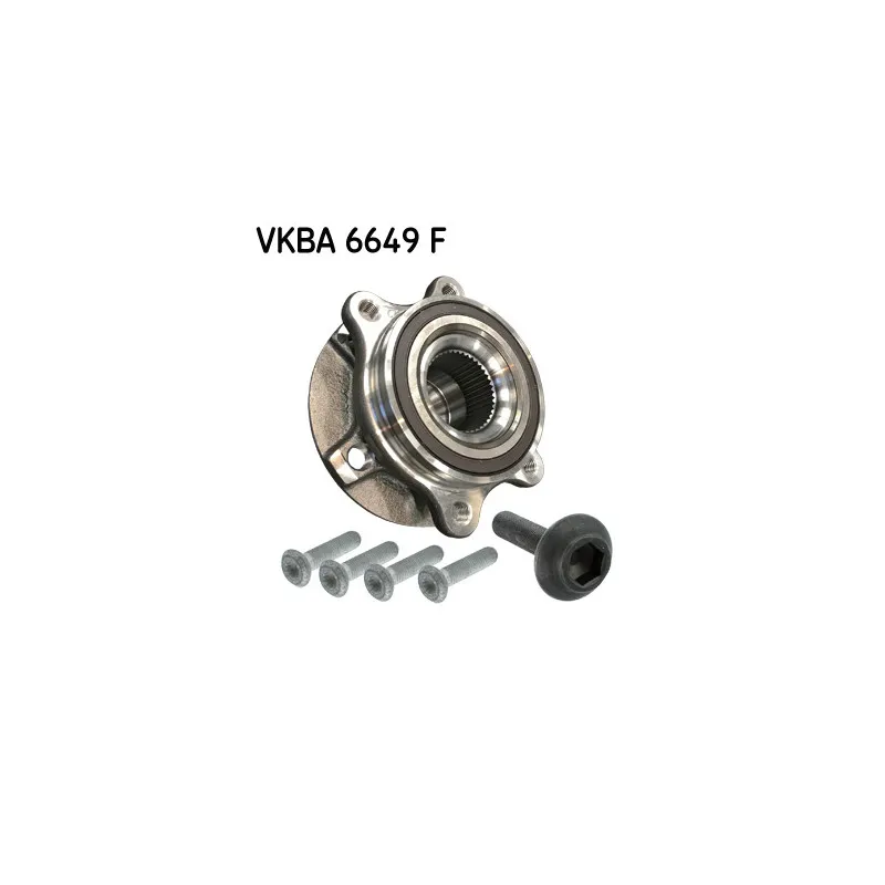 Roulement de roue avant SKF VKBA 6649 F