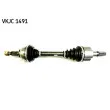 Arbre de transmission SKF VKJC 1491 - Visuel 1