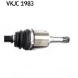 Arbre de transmission SKF VKJC 1983 - Visuel 3
