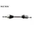 Arbre de transmission SKF VKJC 5636 - Visuel 1