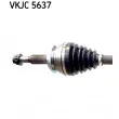 Arbre de transmission SKF VKJC 5637 - Visuel 2