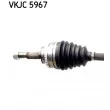 Arbre de transmission SKF VKJC 5967 - Visuel 2