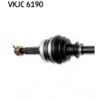 Arbre de transmission SKF VKJC 6190 - Visuel 2