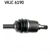 Arbre de transmission SKF VKJC 6190 - Visuel 3