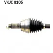 Arbre de transmission SKF VKJC 8105 - Visuel 2