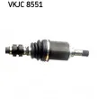 Arbre de transmission SKF VKJC 8551 - Visuel 3