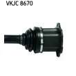 Arbre de transmission SKF VKJC 8670 - Visuel 3