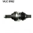 Arbre de transmission SKF VKJC 8982 - Visuel 2