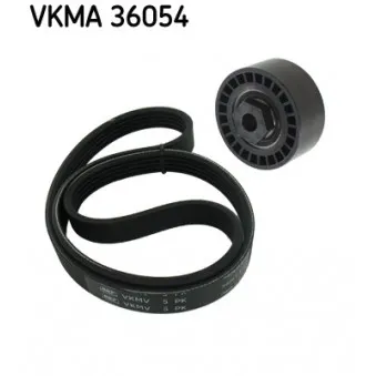 Jeu de courroies trapézoïdales à nervures SKF VKMA 36054