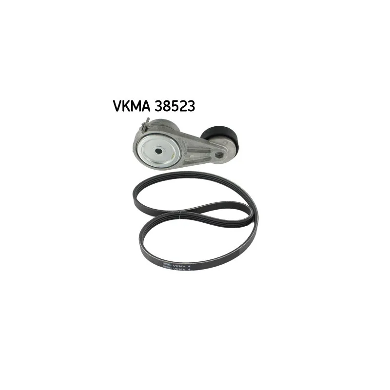 Jeu de courroies trapézoïdales à nervures SKF VKMA 38523
