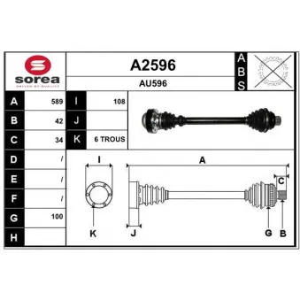 Arbre de transmission SNRA