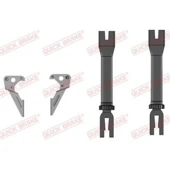 Kit de régleurs, frein à tambour QUICK BRAKE 102 53 029