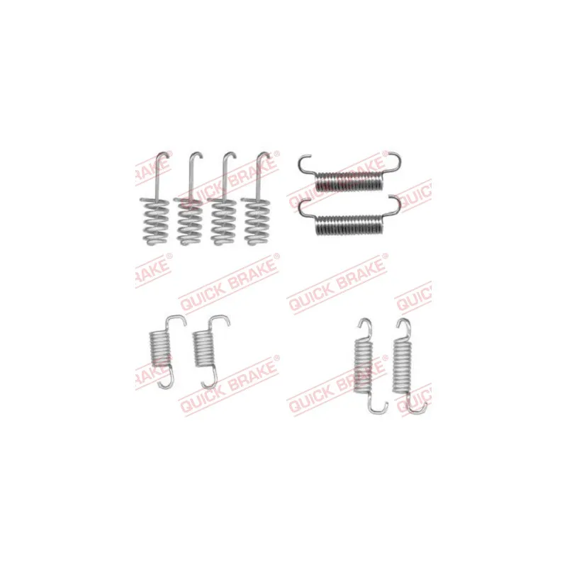 Kit d'accessoires, mâchoires de frein de stationnement QUICK BRAKE 105-0004