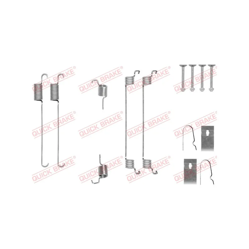 Kit d'accessoires, mâchoire de frein QUICK BRAKE 105-0007