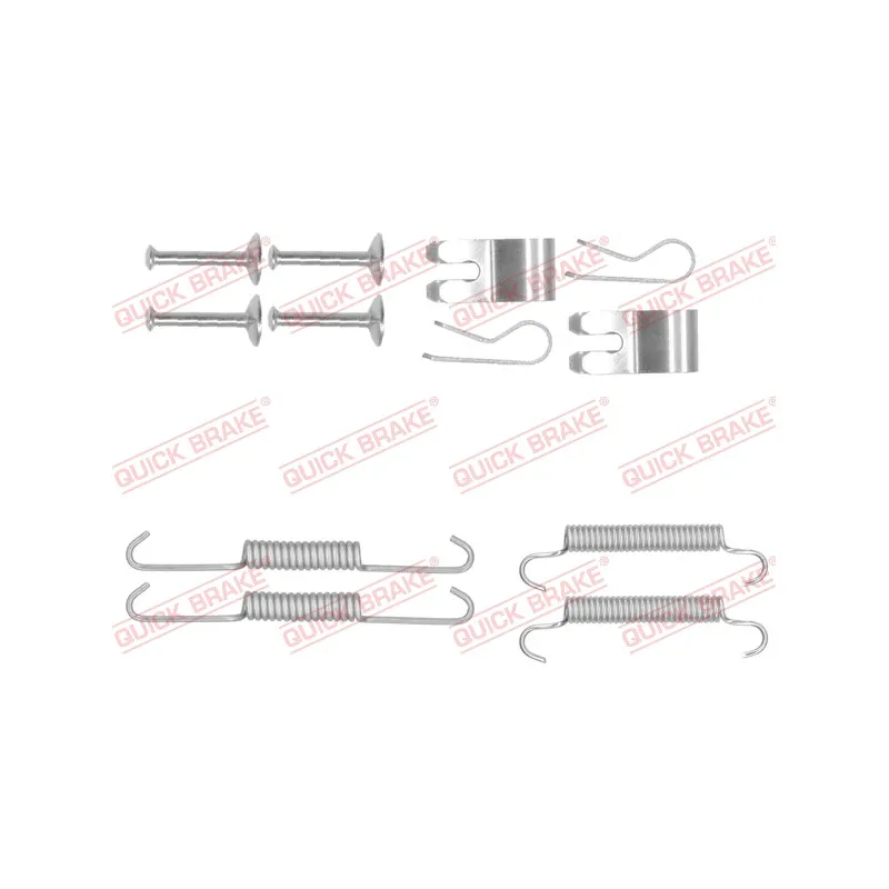 Kit d'accessoires, mâchoires de frein de stationnement QUICK BRAKE 105-0013