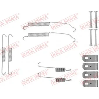 Kit d'accessoires, mâchoire de frein QUICK BRAKE 105-0015