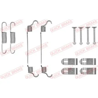 Kit d'accessoires, mâchoires de frein de stationnement QUICK BRAKE 105-0019