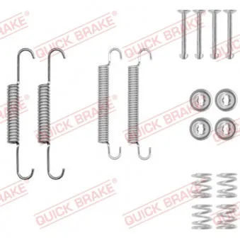 Kit d'accessoires, mâchoires de frein de stationnement QUICK BRAKE