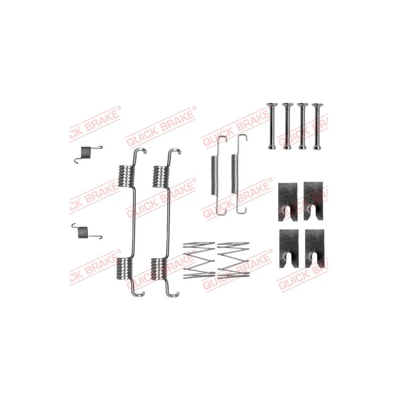 Kit d'accessoires, mâchoires de frein de stationnement QUICK BRAKE 105-0023