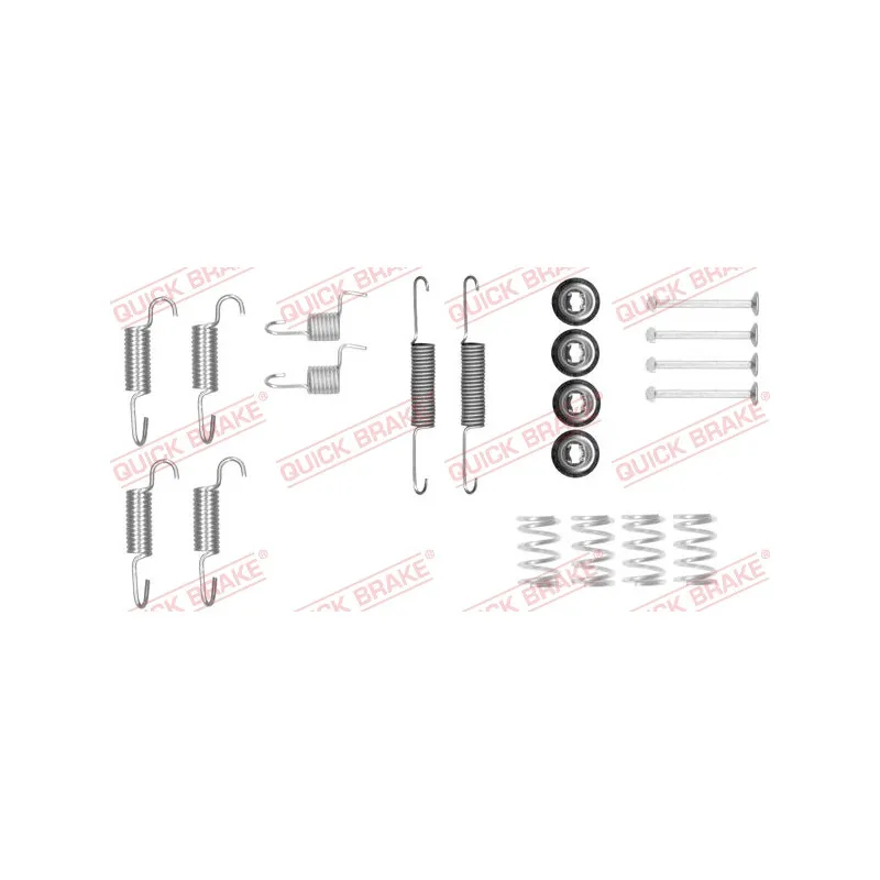 Kit d'accessoires, mâchoires de frein de stationnement QUICK BRAKE 105-0025