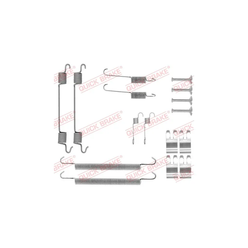 Kit d'accessoires, mâchoire de frein QUICK BRAKE 105-0029