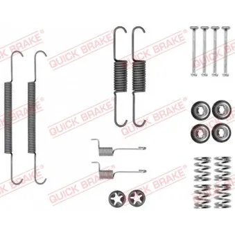 Kit d'accessoires, mâchoires de frein de stationnement QUICK BRAKE 105-0037