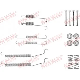 Kit d'accessoires, mâchoire de frein QUICK BRAKE