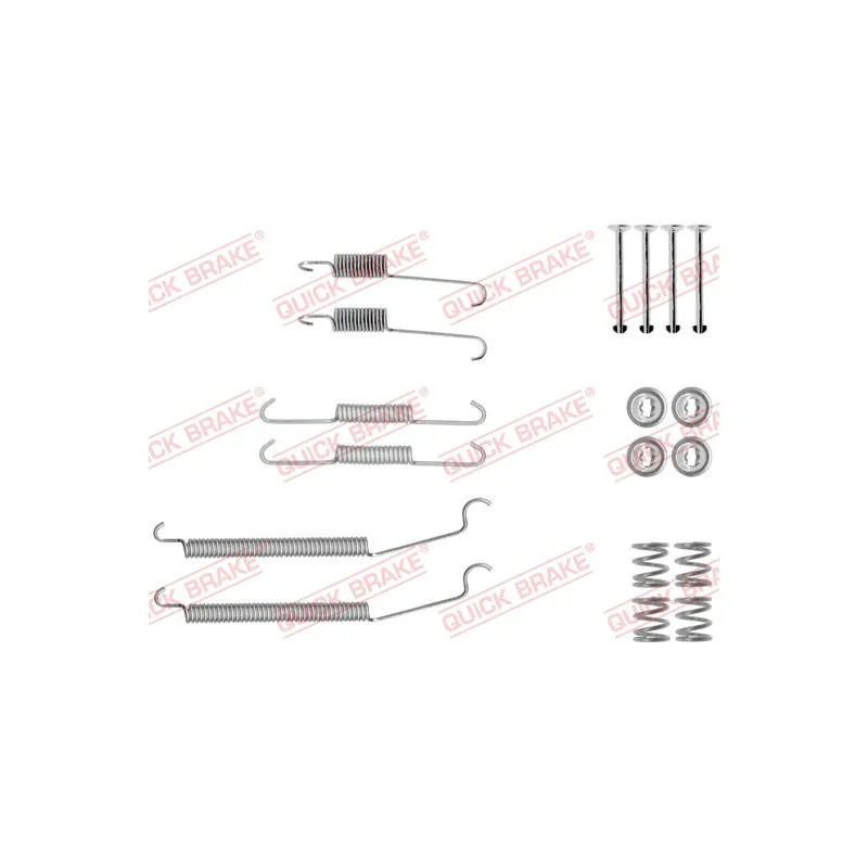 Kit d'accessoires, mâchoire de frein QUICK BRAKE 105-0039