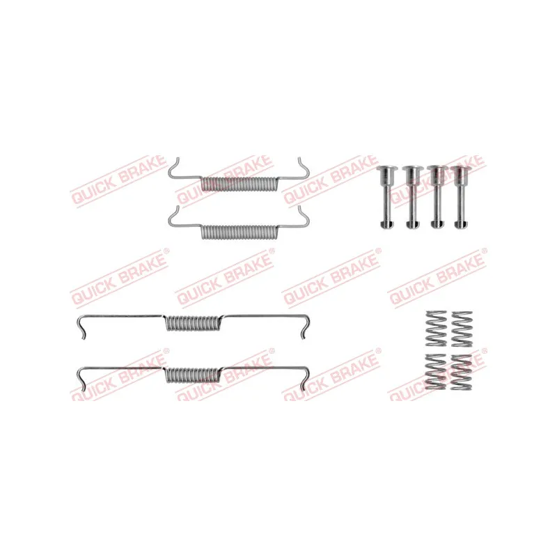 Kit d'accessoires, mâchoires de frein de stationnement QUICK BRAKE 105-0041