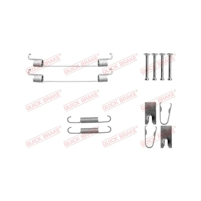Kit d'accessoires, mâchoire de frein QUICK BRAKE 105-0042