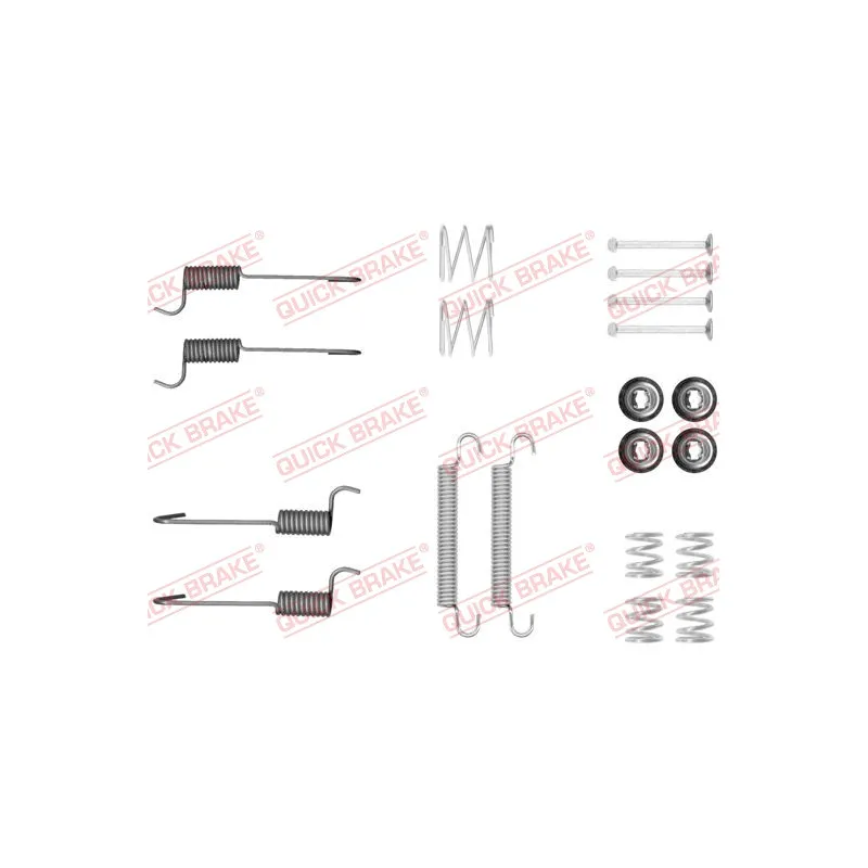 Kit d'accessoires, mâchoires de frein de stationnement QUICK BRAKE 105-0046