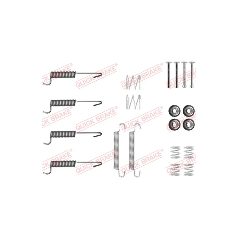 Kit d'accessoires, mâchoires de frein de stationnement QUICK BRAKE 105-0047