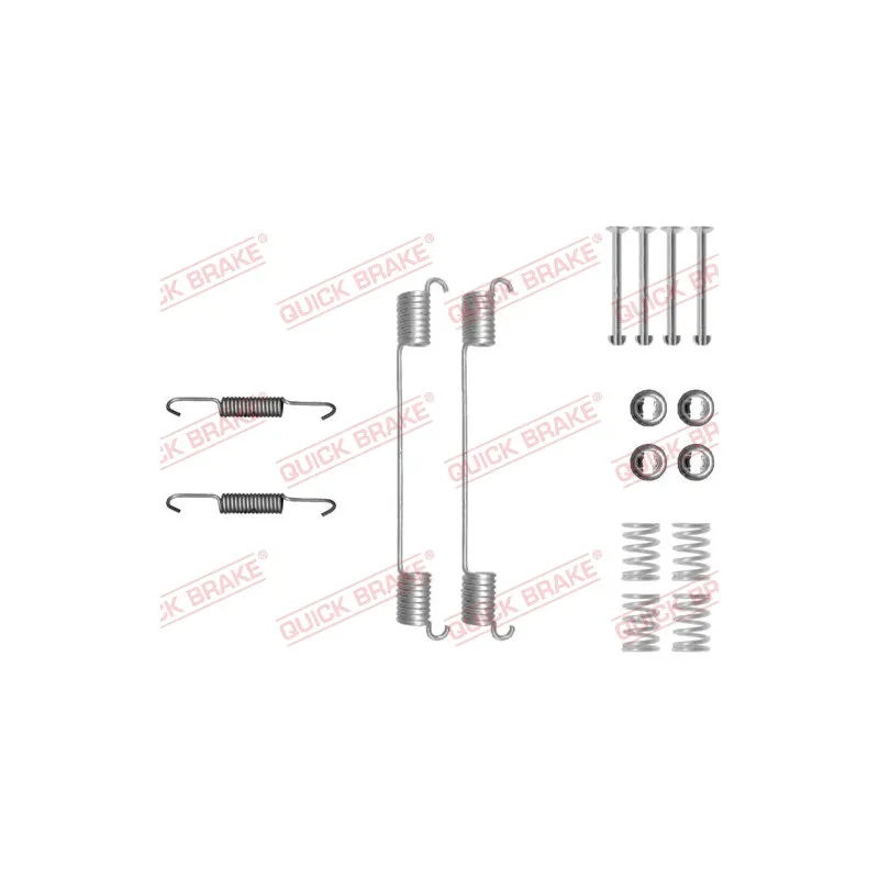 Kit d'accessoires, mâchoire de frein QUICK BRAKE 105-0048