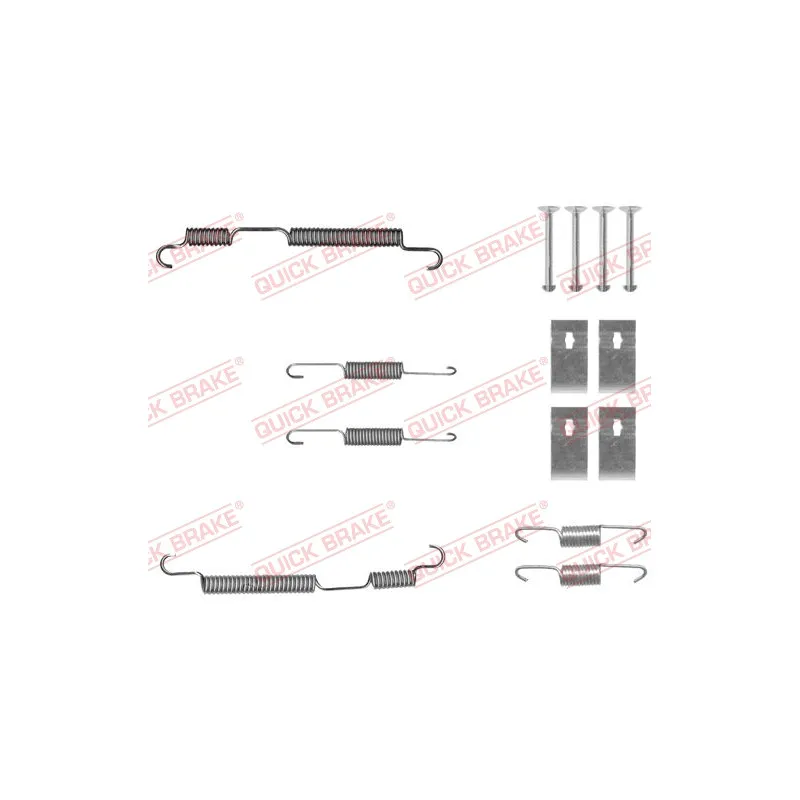 Kit d'accessoires, mâchoire de frein QUICK BRAKE 105-0050